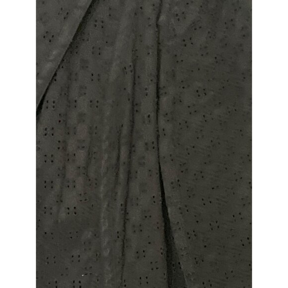 Talbots Womens Black Eyelet Stretch Blazer Jacket Size 12 Business Career Office - Picture 5 of 12